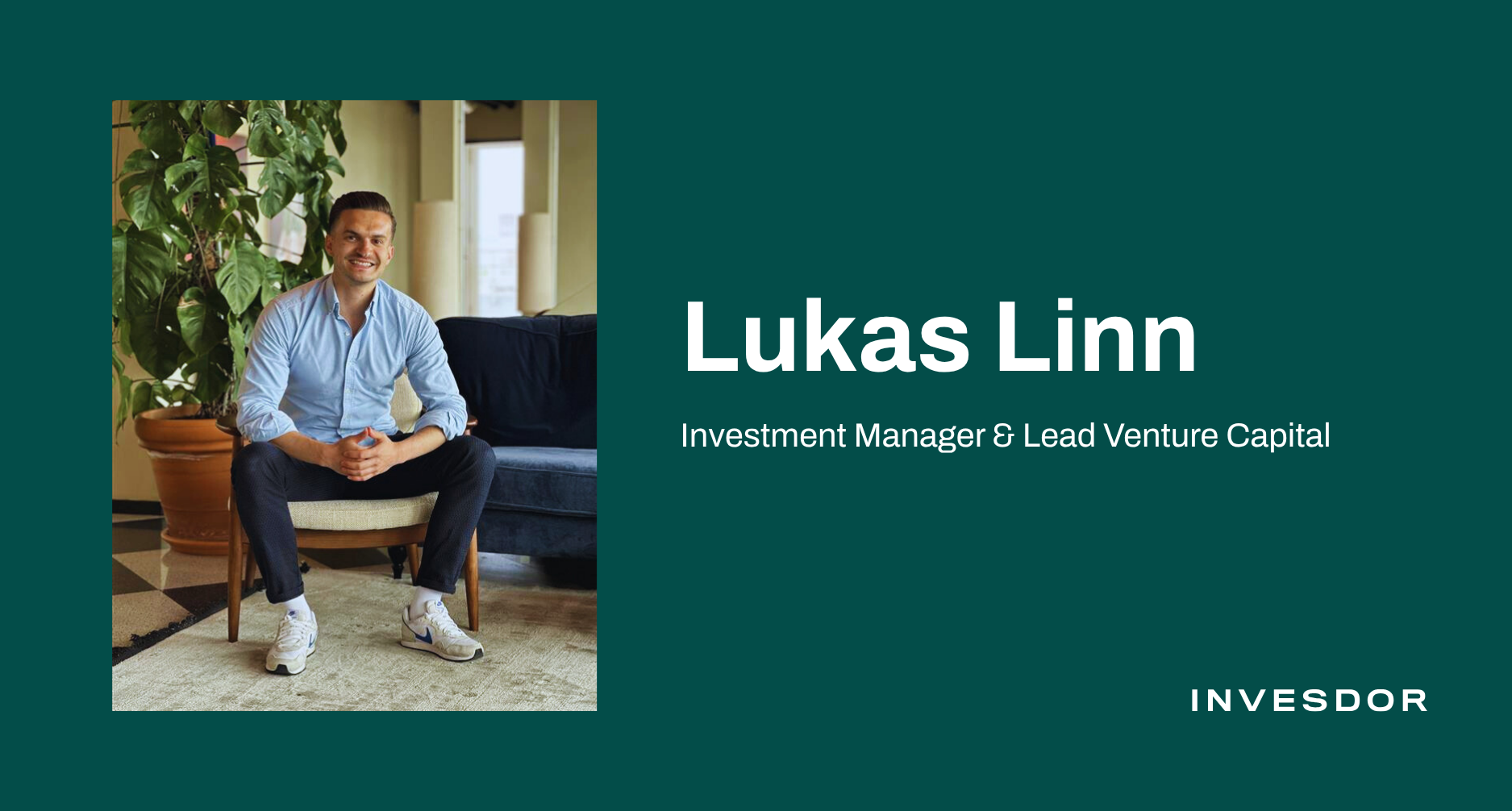 Start-ups, Serendipiteit en Saunasessies: Maak kennis met Lukas Linn