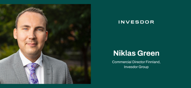 Niklas Green benoemd tot Commercial Director Nordics