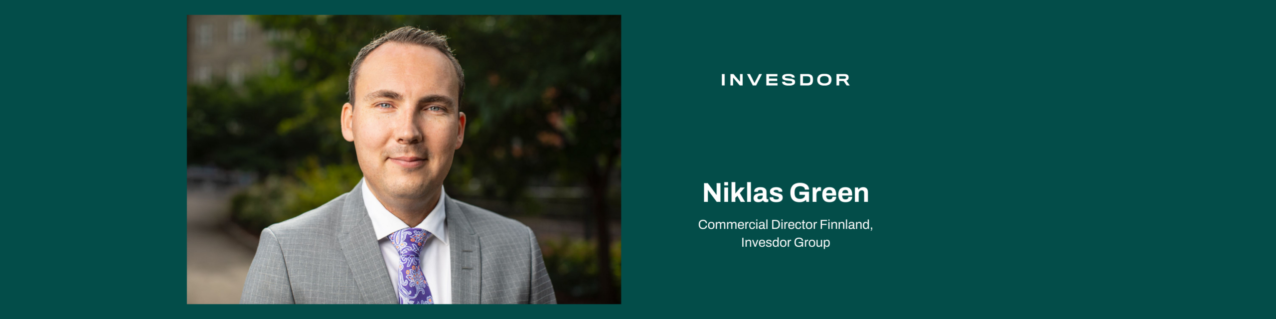 niklas green, commercial director finland