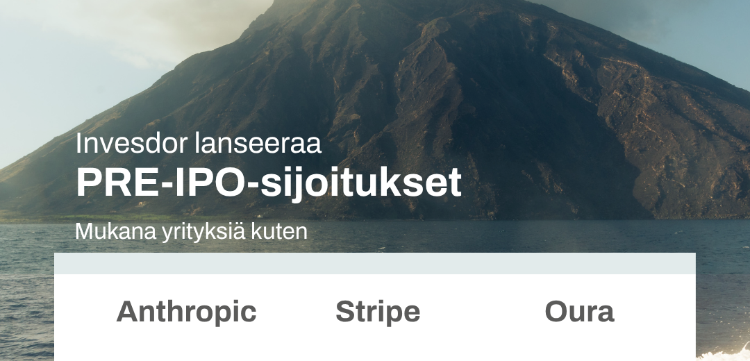 COMETUMin ja Invesdorin Pre-IPO-haastattelu Stripestä, SpaceXista ja Anthropicista